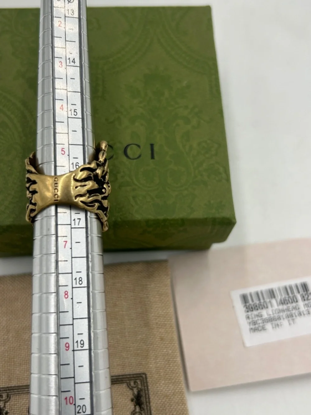 Gucci unisex lionhead